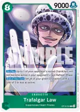 Card art for Trafalgar Law (OP16-030)