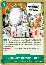 Card art for Gum-Gum Hammer Rifle (OP16-040)