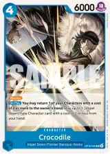 Card art for Crocodile (OP16-045)
