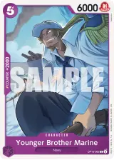 Card art for Younger Brother Marine (OP16-062)