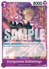 Card art for Donquixote Doflamingo (OP16-069)