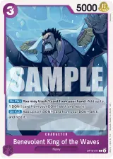 Card art for Benevolent King of the Waves (OP16-071)