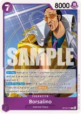 Card art for Borsalino (OP16-073)