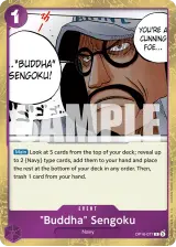 Card art for &quot;Buddha&quot; Sengoku (OP16-077)