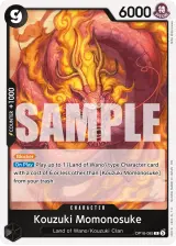 Card art for Kouzuki Momonosuke (OP16-085)
