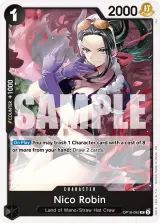 Card art for Nico Robin (OP16-092)