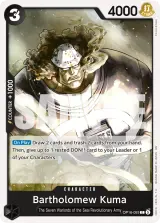Card art for Bartholomew Kuma (OP16-093)