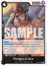 Card art for Portgas.D.Ace (OP16-094)