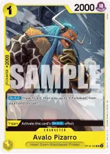 Card art for Avalo Pizarro (OP16-102)