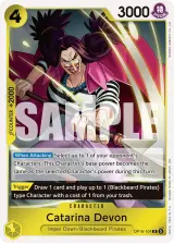 Card art for Catarina Devon (OP16-104)