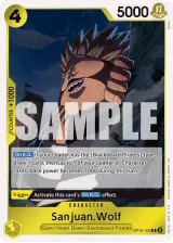 Card art for Sanjuan.Wolf (OP16-106)
