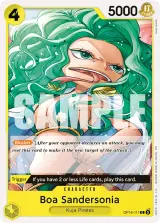 Card art for Boa Sandersonia (OP16-111)