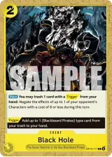 Card art for Black Hole (OP16-117)