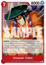 Card art for Kouzuki Oden (OP17-007)