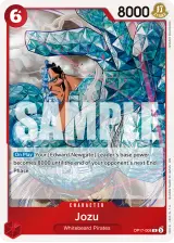 Card art for Jozu (OP17-008)