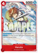 Card art for Haruta (OP17-009)