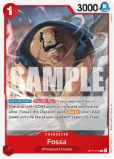 Card art for Fossa (OP17-010)
