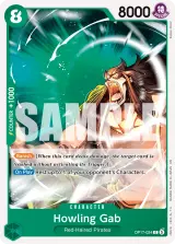 Card art for Howling Gab (OP17-024)
