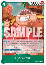 Card art for Lucky.Roux (OP17-033)