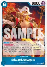 Card art for Edward.Newgate (OP17-040)