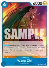 Card art for Wang Zhi (OP17-041)