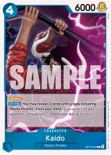 Card art for Kaido (OP17-042)