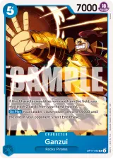 Card art for Ganzui (OP17-043)