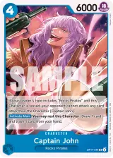 Card art for Captain John (OP17-044)