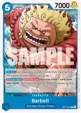 Card art for Barbell (OP17-053)