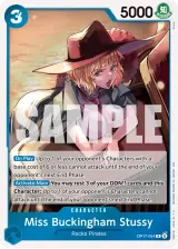 Card art for Miss Buckingham Stussy (OP17-054)