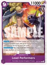 Card art for Lead Performers (OP17-061)