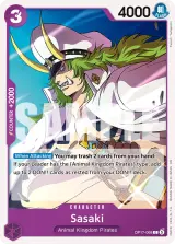 Card art for Sasaki (OP17-068)