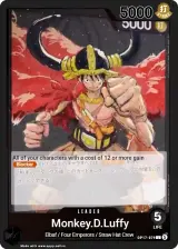 Monkey D. Luffy leader card
