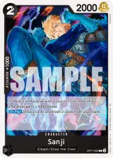 Card art for Sanji (OP17-082)