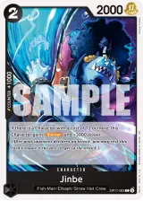 Card art for Jinbe (OP17-083)