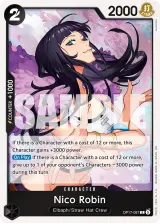 Card art for Nico Robin (OP17-087)