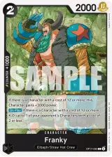 Card art for Franky (OP17-090)