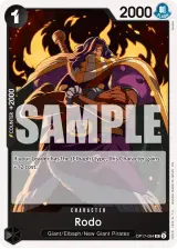 Card art for Rodo (OP17-094)