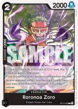 Card art for Roronoa Zoro (OP17-095)