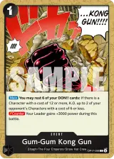 Card art for Gum-Gum Kong Gun (OP17-098)