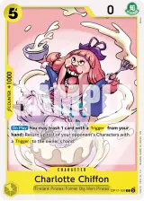 Card art for Charlotte Chiffon (OP17-105)