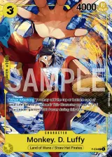 Card art for Monkey.D.Luffy (P-036)