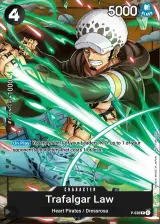 Card art for Trafalgar Law (P-038)