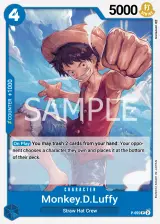 Card art for Monkey.D.Luffy (P-055)