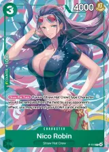 Card art for Nico Robin (P-111)