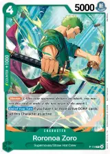 Card art for Roronoa Zoro (P-114)