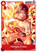Card art for Portgas.D.Ace (P-119)