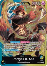 Portgas.D.Ace leader card