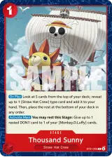 Card art for Thousand Sunny (ST31-005)